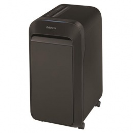 Iratmegsemmisítő, mikrokonfetti, 18 lap, FELLOWES "Powershred LX221", fekete